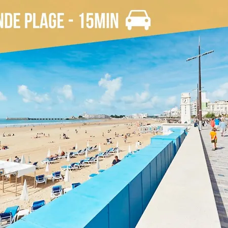 Le Famylisse Sejour D'exception Confort & Bien-etre En Familial - 10min Des Sables D'olonne Шале
